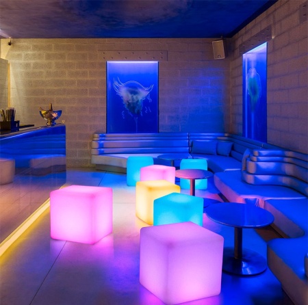 Светильник Куб 80 питание от сети 220В, RGB Светильник Куб 80 питание от сети 220В, RGB