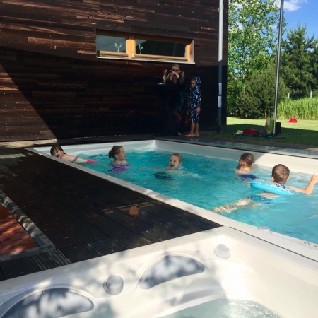 Плавательный спа бассейн USSPA Swim Spa XL Плавательный спа бассейн USSPA Swim Spa XL