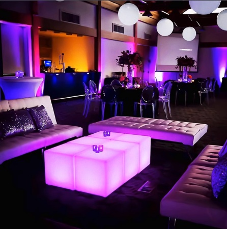 Светильник Куб 35 питание от сети 220В, RGB